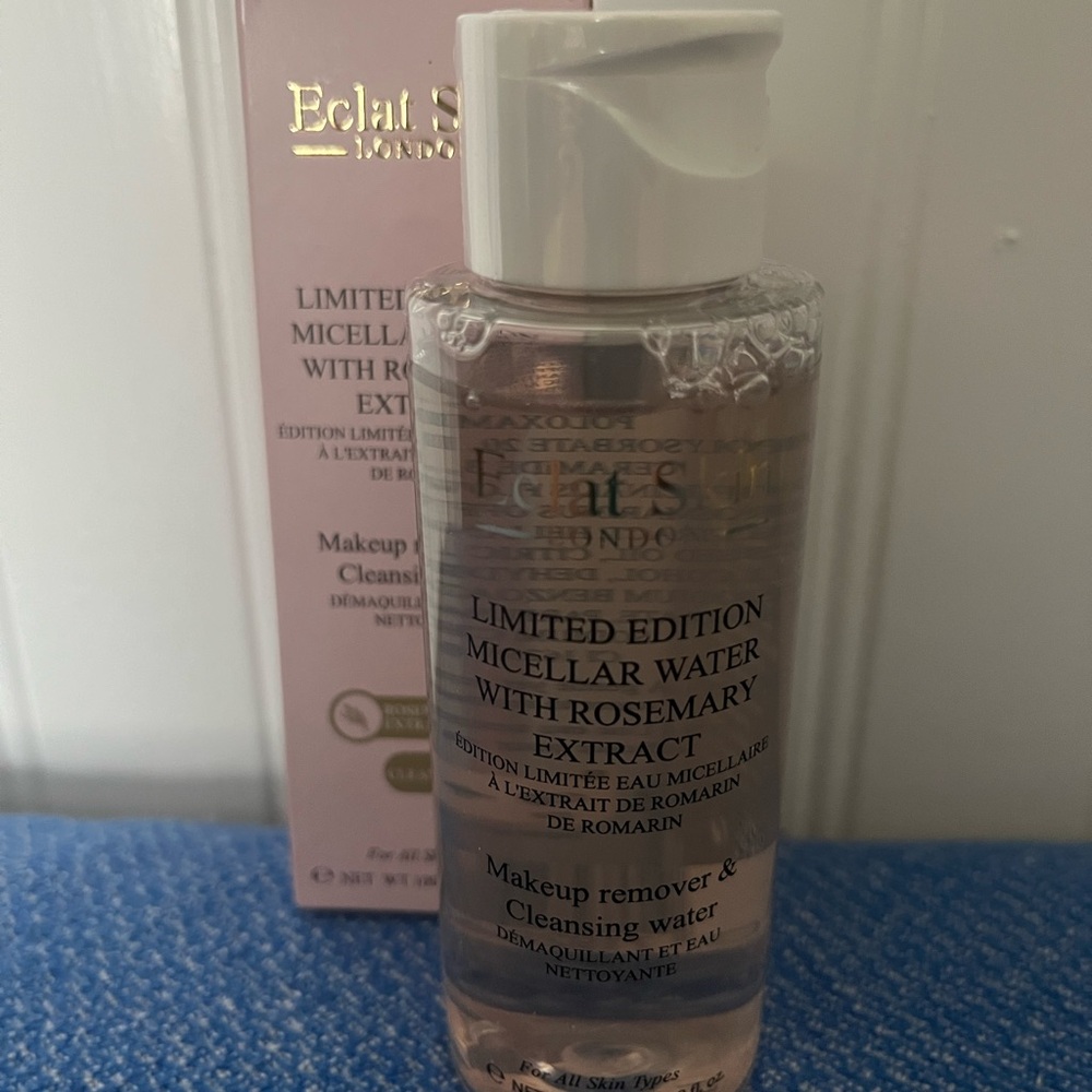 NIB Eclat Skin London Limited Edition Micellar Water with Rosemary Extract